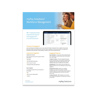 mypay solutions HR fact sheet
