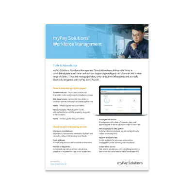 mypay solutions workforce management