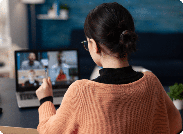 remote work team