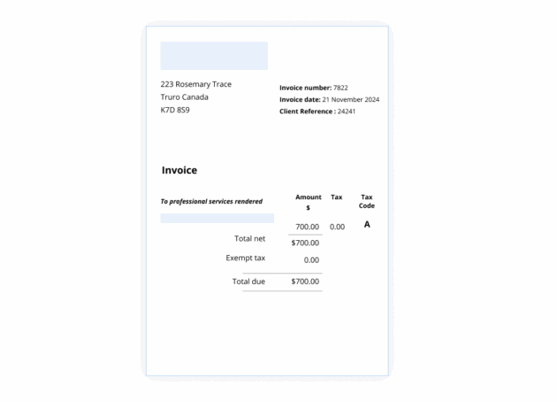 billing invoicing