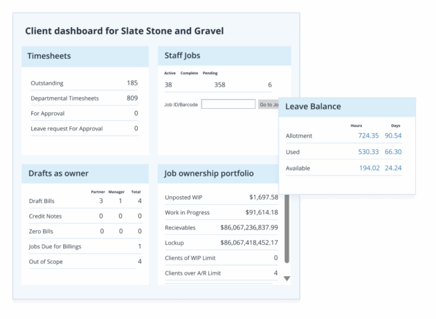 Time tracking client dashboard slate stone cropped