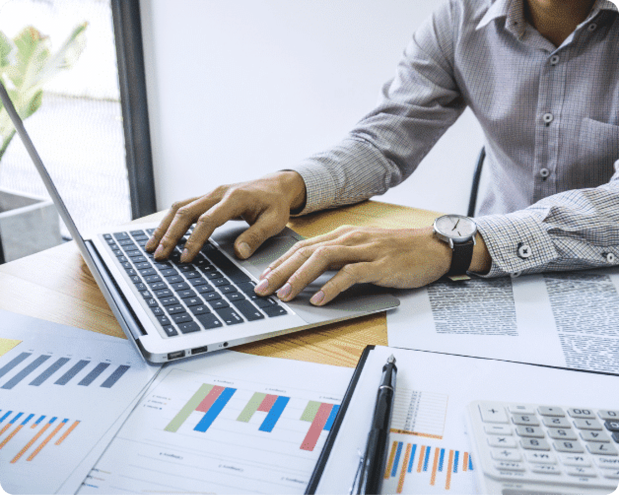 calculation accountant graphs